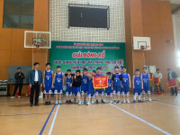 Trường tiểu học Trần Phú đạt Huy chương Đồng giải bóng rổ học sinh tiểu học và trung học cơ sở cấp Quận năm học 2024-2025