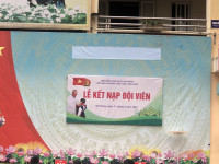 Lễ kết nạp Đội viên năm học 2024-2025