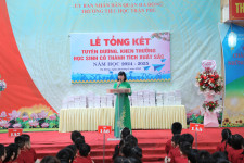 LỄ TỔNG KẾT VÀ TUYÊN DƯƠNG KHEN THƯỞNG NĂM HỌC 2024–2025