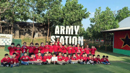 HỌC SINH TRƯỜNG TIỂU HỌC TRẦN PHÚ TRẢI NGHIỆM “MỘT NGÀY LÀ CHIẾN SĨ” TẠI ARMY STATION – THẠCH THẤT