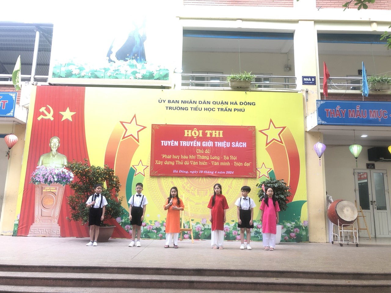 Hội thi tuyên truyền giới thiệu sách năm học 2023-2024.